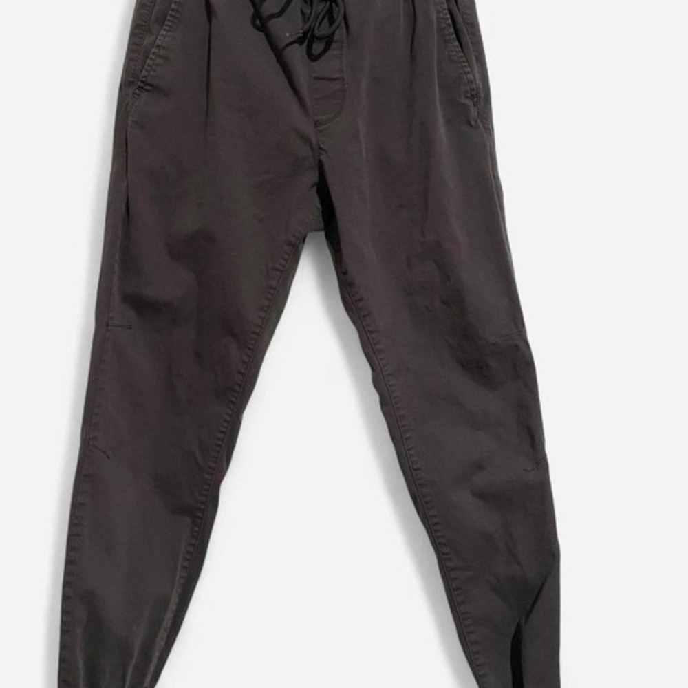 Zara  Women's S DNWR Cuffed Jogger pants Drawstring Waist GrayUtility Streetwear